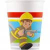 Papírové kelímky Hasiči – dětská párty sada (8 ks)