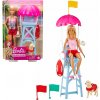 Barbie panenka plavčice herní set 30 cm