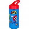 Dětská láhev Super Mario 410 ml s brčkem