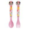 Dětský příbor Minnie Mouse Spring ergonomický – lžíce a vidlička