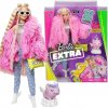 Barbie Extra v růžové bundě