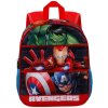 Dětský batoh Avengers Split 3D – červený