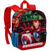 Dětský batoh Avengers Split 3D – červený