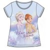 Dětské tričko Frozen Elsa & Anna – modré (100% bavlna)