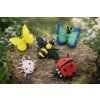 Mini figurky hmyzu 2,5 cm – barevný mix pro děti 5 ks
