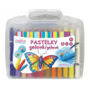 CreaFun gelové pastelky 3v1 24 barev se štětcem