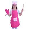 Dětský kostým kuchařky s doplňky 4–10 let