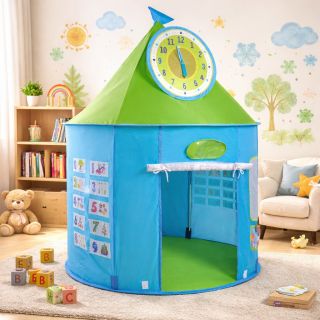 🎪 Zábava, která rozvíjí! 🧠✨ Hrací stan plný učení hrou – písmenka, počítání, hodiny i malování. Ideální místo pro dětskou...