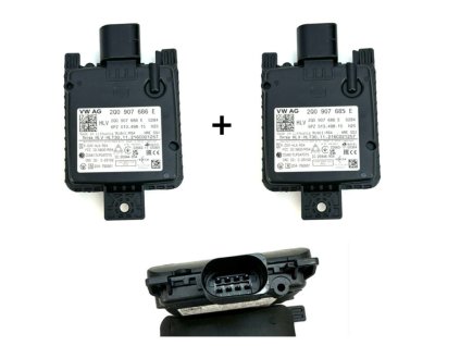 2Q0907686E + 2Q0907685E Set jednotky pro změnu jízdní stopy