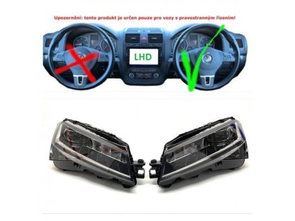 LED Světlomety SUPERB III (GB) 3V2 (3V2941017D / 3V2941018D)