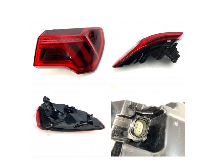 58289 83a945092 zadni led svetlo audi q3 prave
