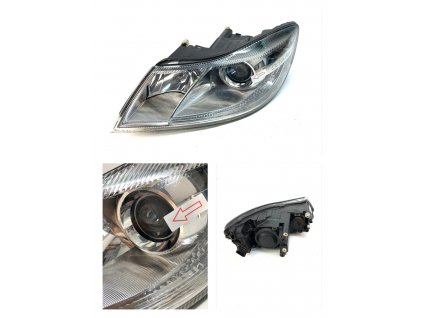 59837 1z1941015f levy halogenovy svetlomet skoda octavia ii facelift