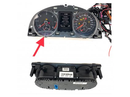 60758 3aa920870j pristrojova deska budiky vw passat
