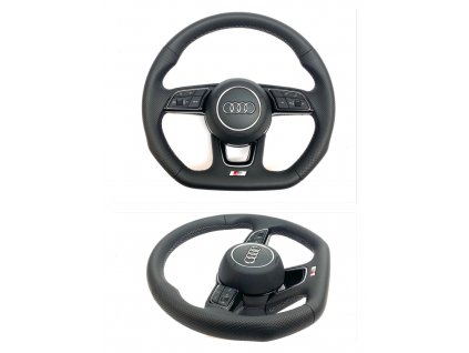 82A419091AH QQT Multifunkční volant AUDI s TIPTRONIC + 8Y0880201F Airbag (VOLANT + AIRBAG 82A419091AH + 8Y0880201E)