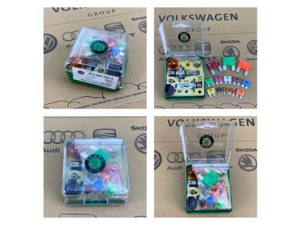 64778 5l0998200a set of bulbs and fuses skoda