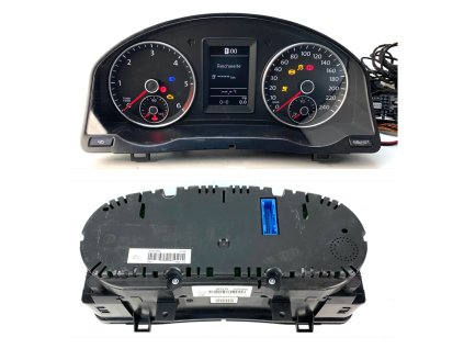 60443 5m0920870e alarm clock instrument panel vw golf jetta