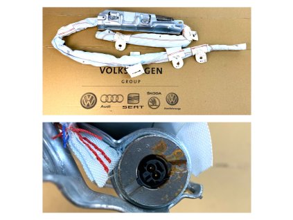 61841 5p0880742e ceiling airbag seat altea right