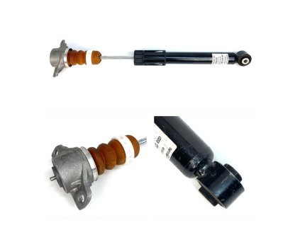 61406 5q0513049fc gas liquid rear shock absorber