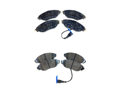 57500 1 5q0698151k front brake pads 340x30mm 314x30mm