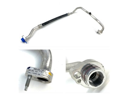 60716 5q0820743e air conditioning pipe