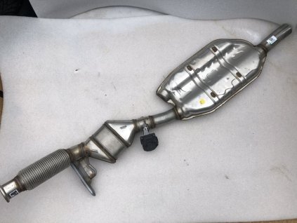 25188 5qa253059gc exhaust catalytic converter silencer flap