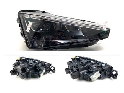 59816 657941016a led headlight skoda scala right