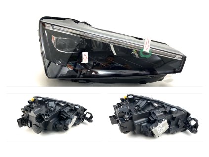 59819 657941016a led headlight skoda scala right