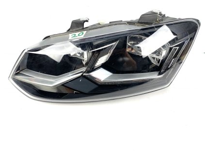26649 6c1941035 headlight front left full led vw polo