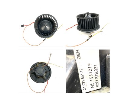 57698 6n1819021 heating fan vw caddy polo