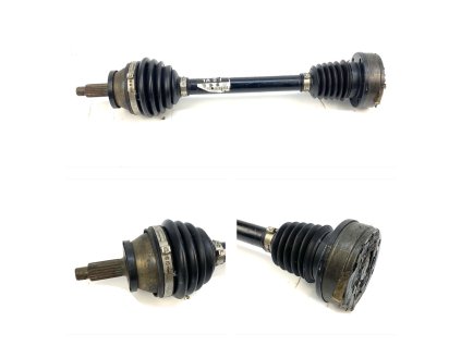 65444 6q0407271as left front axle