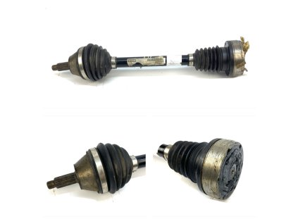 65450 6q0407271f left front axle