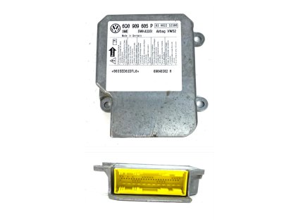 60197 6q0909605p airbag control unit