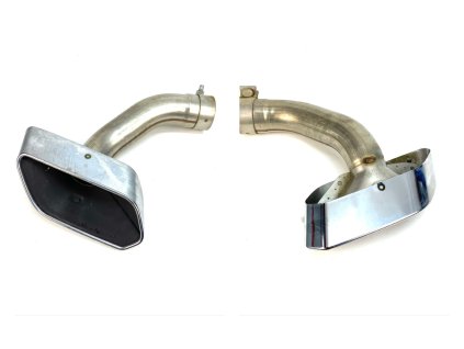 62207 760253682f vw touareg 760 exhaust pipe end cap right