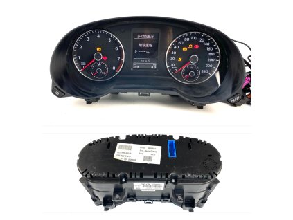 60467 7n0920870d alarm clock instrument panel vw sharan 7n