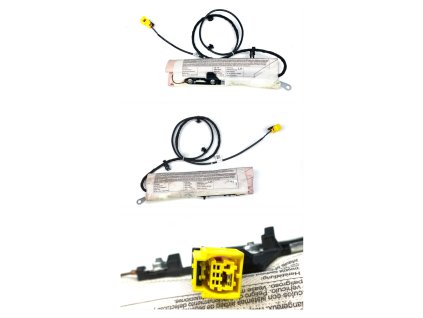 59609 7p0880241b side airbag unit vw touareg