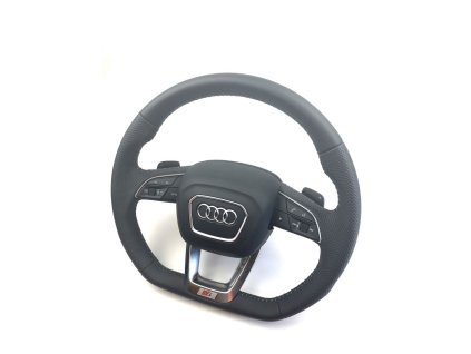 83A419091N Audi Q3 S-Line steering wheel + 83A880201E Airbag of the Audi Q3 (Colour Grey stitching)
