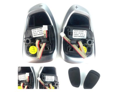 61412 8v0951523inz audi s line paddle steering wheel