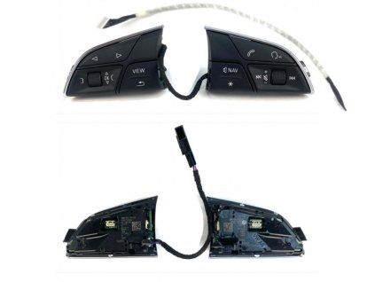 63467 2 8w0951523b steering wheel multifunction audi a4 q5