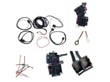 64925 wiring harness for seat heater mqb vw skoda