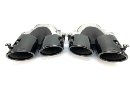 57158 2 exhaust tips mercedes amg cla45s a45s