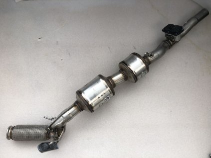 25167 05l131701d exhaust with flap catalytic converter