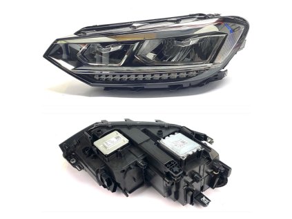 66855 5tb941035b full led headlight vw touran