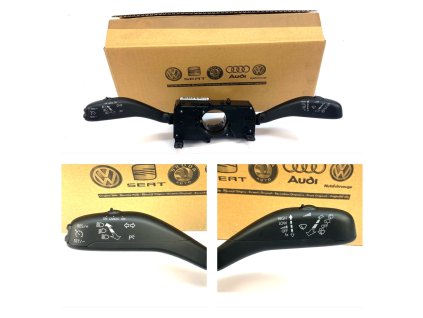 67065 6q0953513al combination switch for vehicles with speed control device