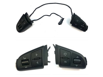 67686 3t0959537b multifunction buttons for steering wheel skoda