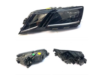 67725 5e1941015e left front led headlight skoda octavia iii