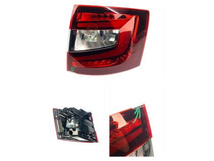 67704 5e9945712 right rear led light skoda octavia iii