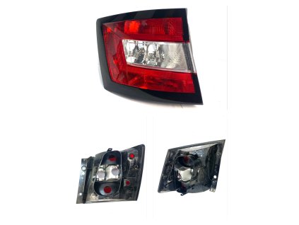 67719 6v9945095 left rear light skoda fabia iii combi