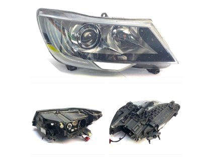 67764 3t1941016h right xenon led skoda superb ii