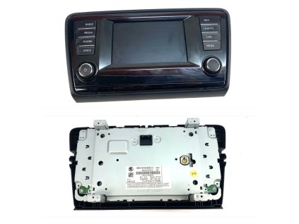 68127 5e0919605d front touchscreen display amundsen skoda octavia iii