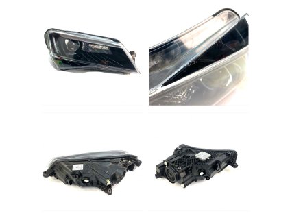 68738 3v1941016b right xenon led headlight skoda superb iii